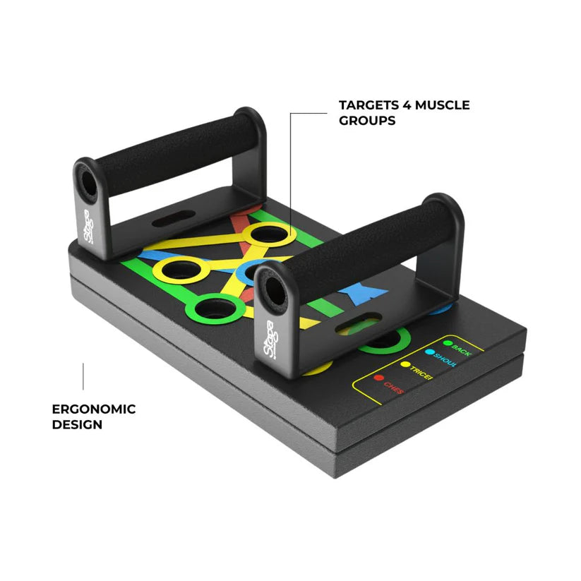 Multipurpose (16 in 1) function Push Up Board