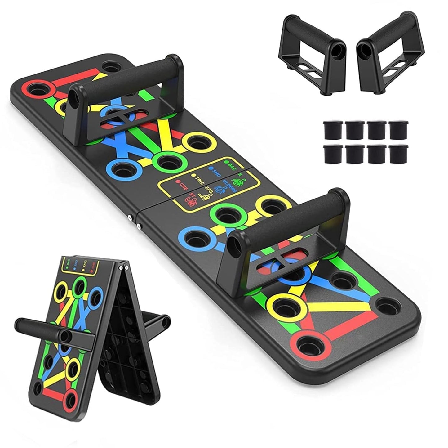 Multipurpose (16 in 1) function Push Up Board