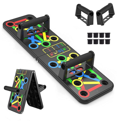 Multipurpose (16 in 1) function Push Up Board
