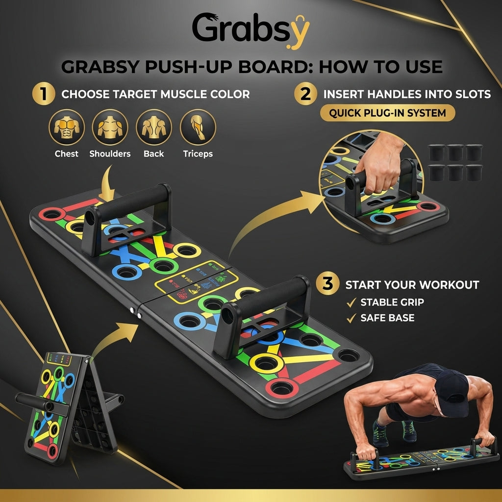 Grabsy All-in-One Fitness Combo
