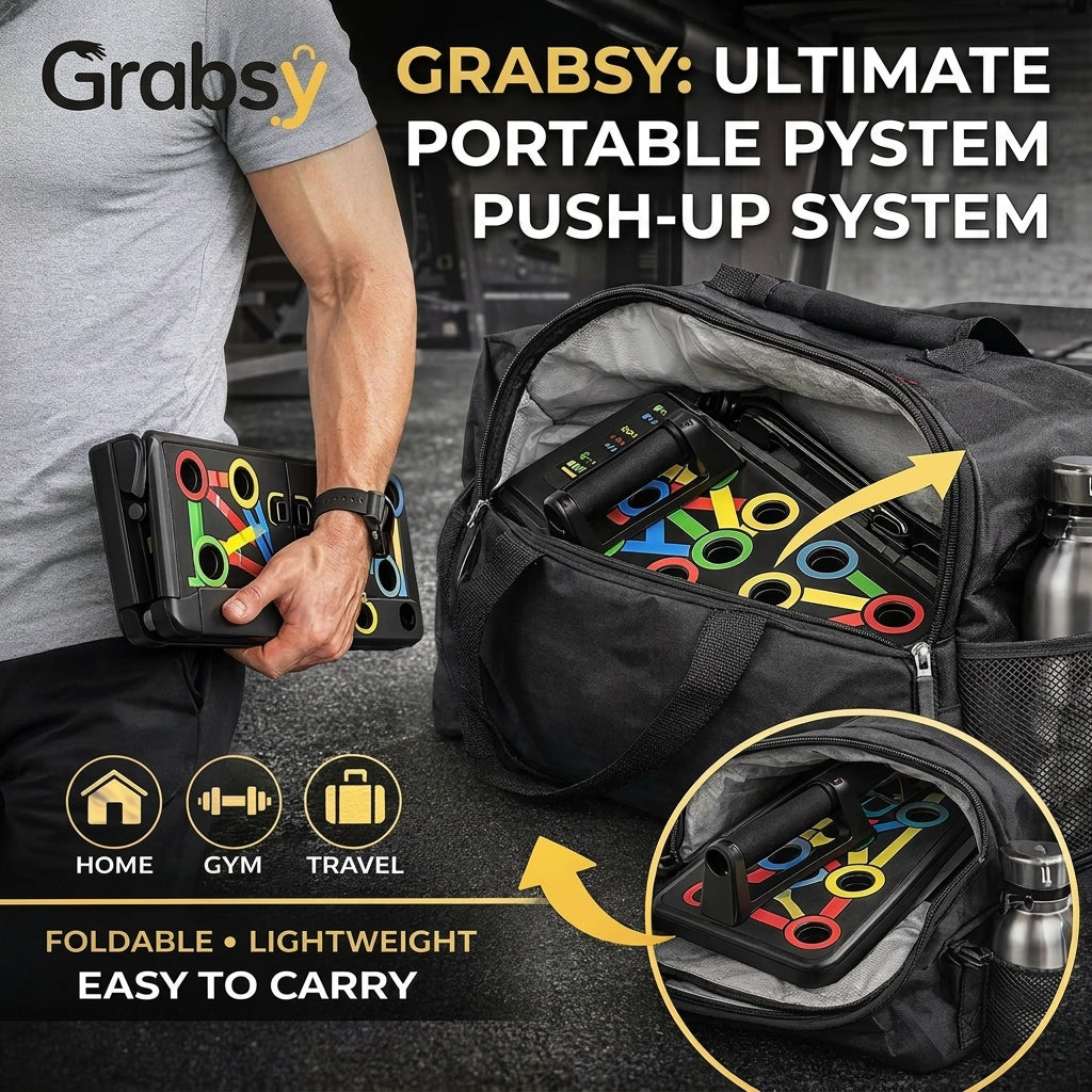 Multipurpose (16 in 1) function Push Up Board
