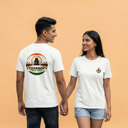 Unisex Standard Crew T-Shirt Cockroach janata party