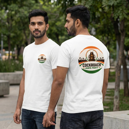 Unisex Standard Crew T-Shirt Cockroach janata party