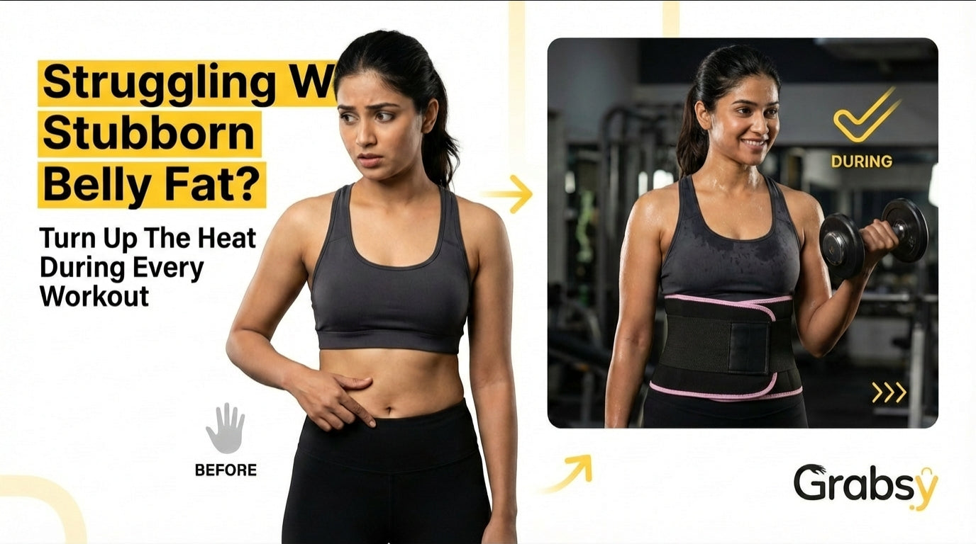 Grabsy™ Adjustable Waist Trimmer Belt For Fat Loss