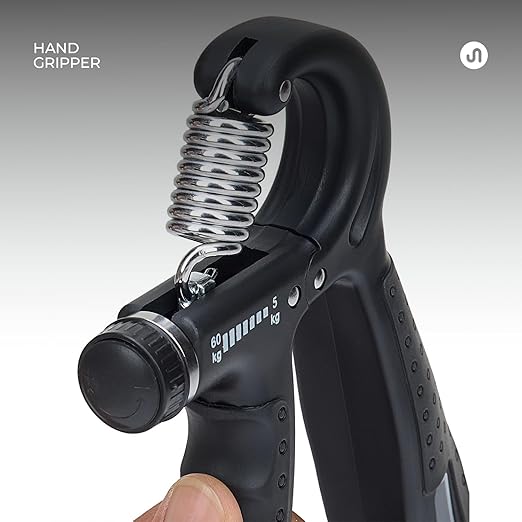 Multicolor Adjustable Hand Grip With Counter For Exercise