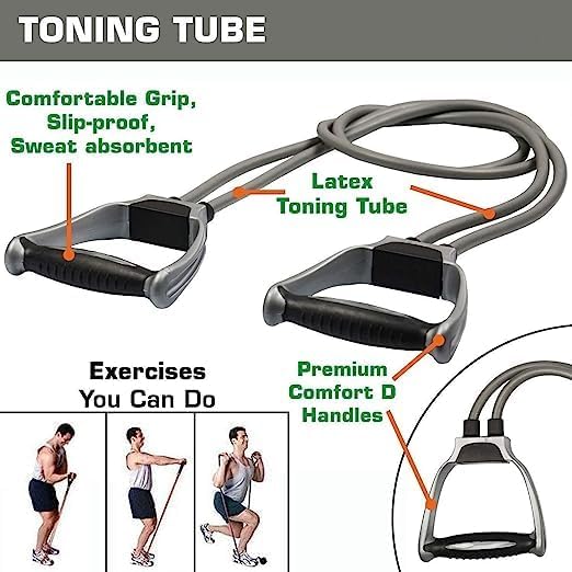 Heavy Toning Tube Double Rope